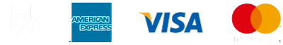 Aceptamos pagos con VISA y MASTER CARD